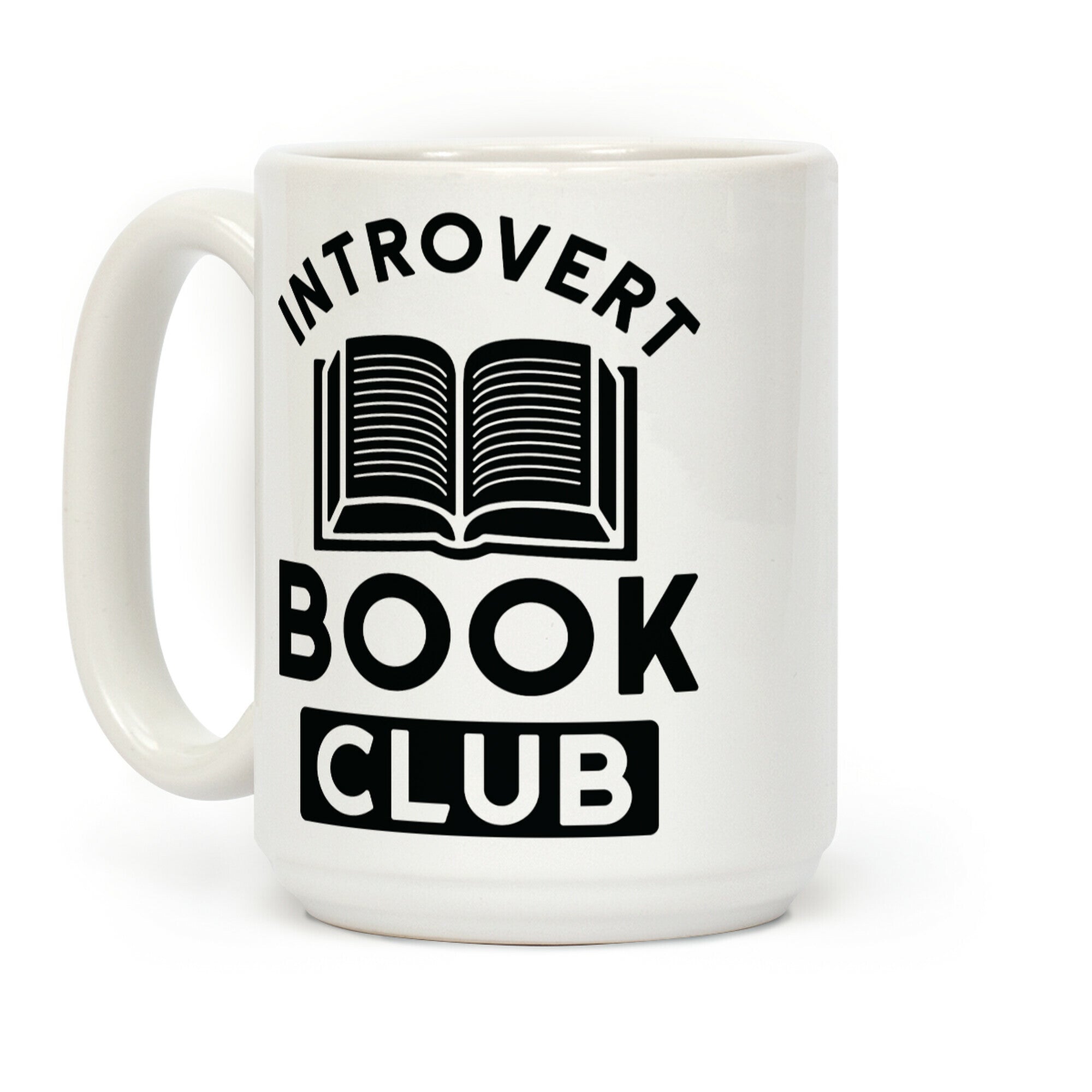 Introvert Book Club Coffee Mug